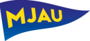 Mjau cat food brand logo